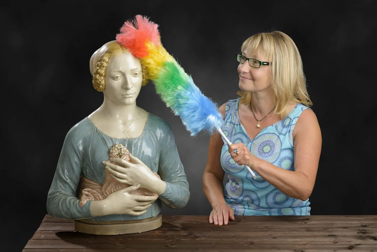 Dr. Christiane Schalles, Abstauberin