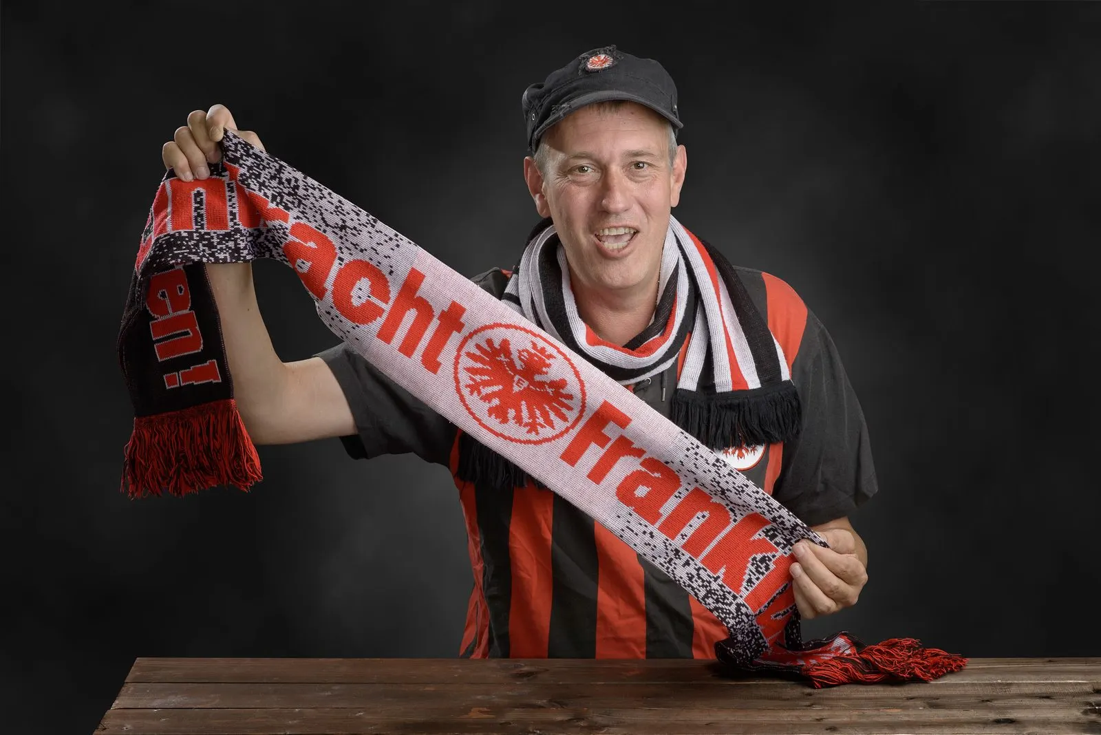 Harald Fischer, Grüner Eintracht Fan