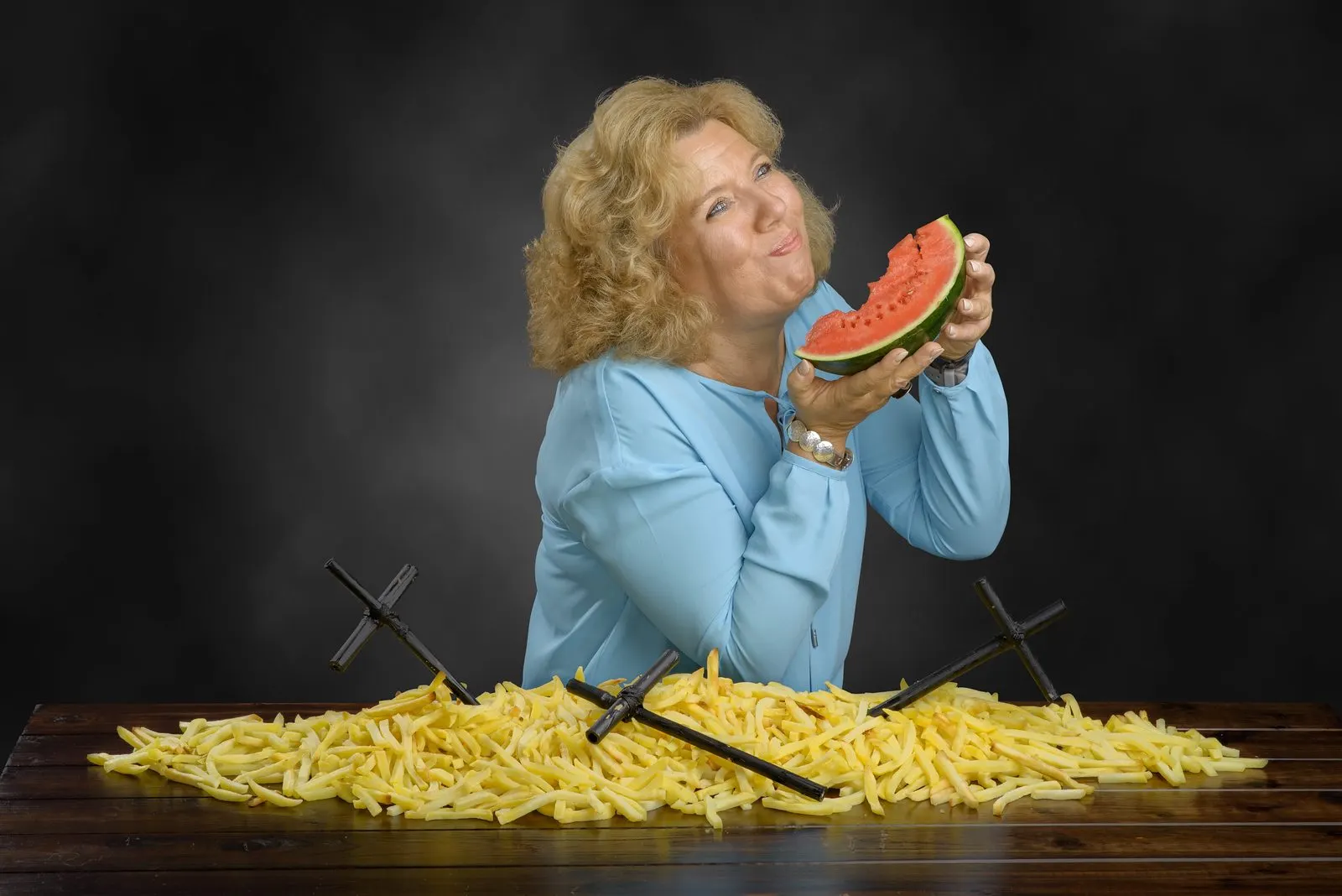 Silvia Ströhmann, Isst konsequent